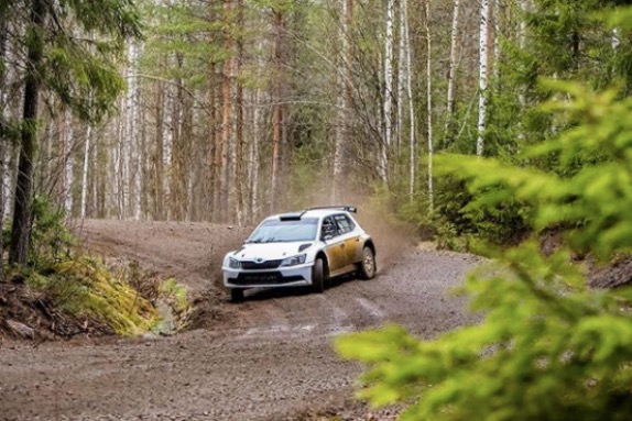 Валттери Боттас протестировал раллийную Skoda Fabia