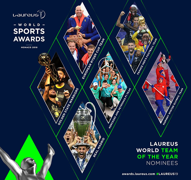 Команда Mercedes номинирована на премию Laureus