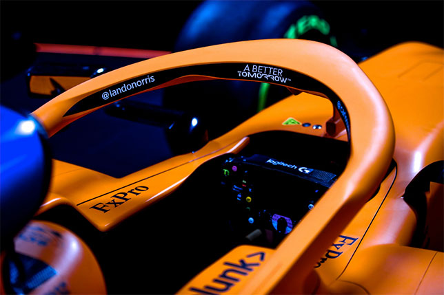 McLaren проводит съёмочный день в Барселоне