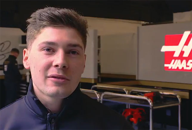 Видео: Эйден Роджерс, механик Haas F1