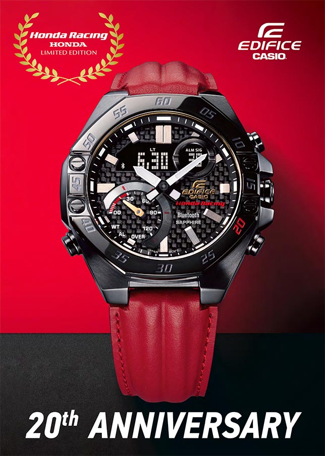 ECB-10HR – хронограф, созданный с Honda Racing