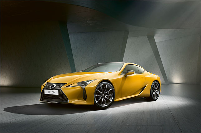 В Lexus принимают заказы на флагманское купе