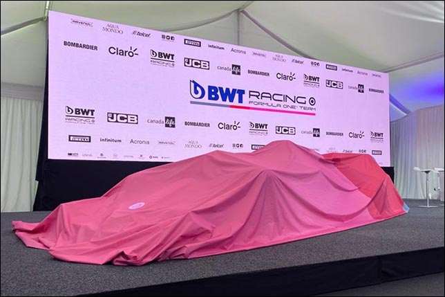 BWT – титульный партнёр Racing Point