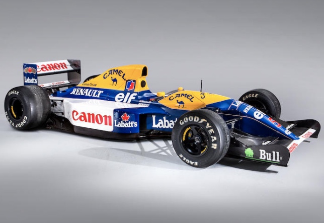 Williams FW14B Мэнселла ушла с молотка за 2,7 млн фунтов