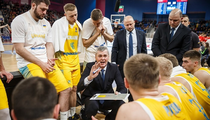 В сборную Украины на сбор в августе вызвали 16 баскетболистов
