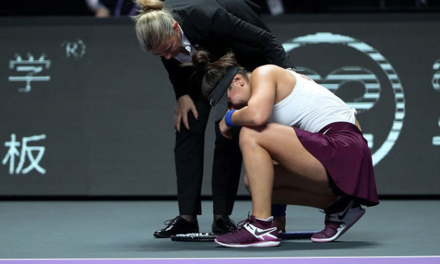 Андреєску знялася з Підсумкового турніру через травму коліна