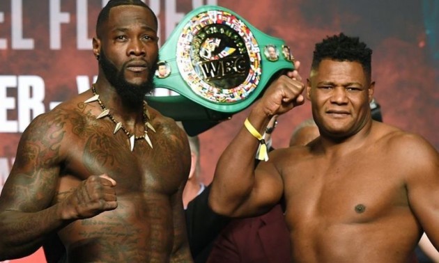 Ортіс виявився важчим за Вайлдера майже на 8 кг Ортіс виявився важчим за Вайлдера майже на 8 кг