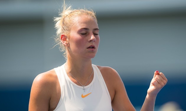 Лопатецька знялася через травму і Костюк вийшла до фіналу турніру в Ірпені