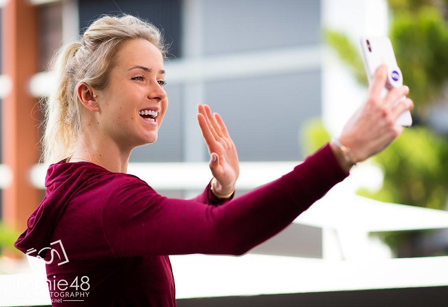 Світоліна взяла участь в медіа-дні. ФОТО