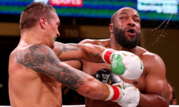 Усик у 7 разів перевершив Візерспуна за ударами Усик у 7 разів перевершив Візерспуна за ударами