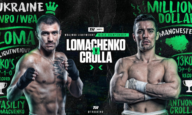 Ломаченко - Кролла: де і коли дивитися онлайн бою Ломаченко - Кролла: де і коли дивитися онлайн бою