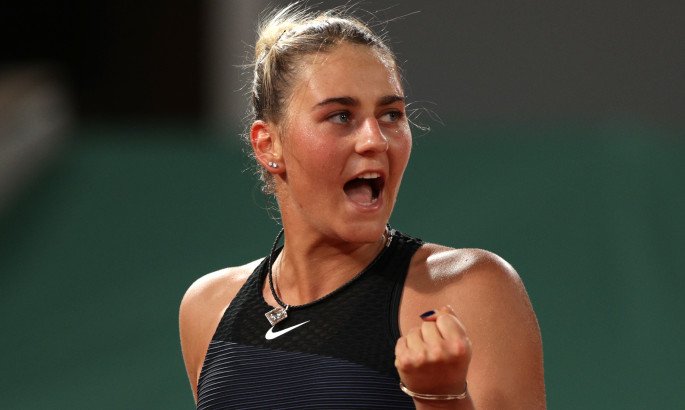 Марта Костюк - Бернарда Пера. Обзор матча