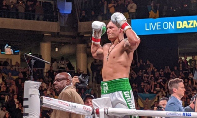 Усик: Спорт - творіння всевишнього Усик: Спорт - творіння всевишнього