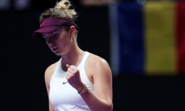 Світоліна обіграла Халеп на Підсумковому турнірі WTA Світоліна обіграла Халеп на Підсумковому турнірі WTA