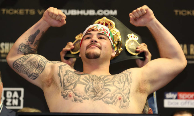 Руїс розпочав підготовку до наступного бою