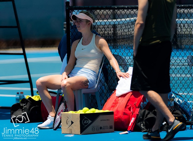 Світоліна провела тренування в Брісбені. ФОТО