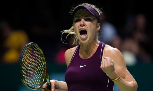 Світоліна продемонструвала шалену техніку на тренуванні. ВІДЕО  Світоліна продемонструвала шалену техніку на тренуванні. ВІДЕО