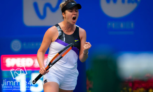 Світоліна впевнено виграла перший сет у росіянки Кузнєцової