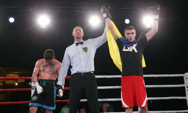 Українець Мельник нокаутував потужного німця Українець Мельник нокаутував потужного німця