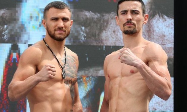 Ломаченко - Кролла: британець важчий за українського чемпіона Ломаченко - Кролла: британець важчий за українського чемпіона