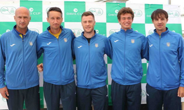 Збірна України проведе матч Кубка Девіса у Запоріжжі