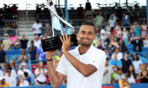 Кірйос здобув перемогу на турнірі у Вашингтоні