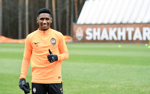 Тете провів перше тренування в Україні (ФОТО)