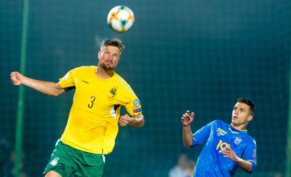 Захисник Литви: Україна була сильнішою на дві голови Захисник Литви: Україна була сильнішою на дві голови