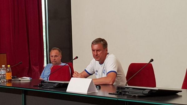 Хацкевич виклав стратегію "Динамо" на гру з "Брюгге"