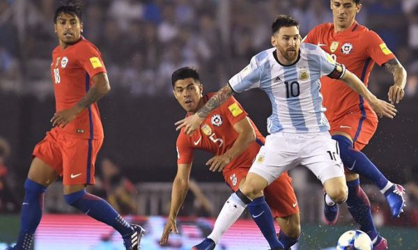 Копа Америка - 2019. Матч за 3-є місце. Аргентина взяла гору над Чилі Копа Америка - 2019. Матч за 3-є місце. Аргентина взяла гору над Чилі