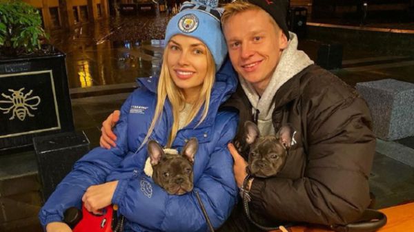 У "Манчестер Сіті" сварили Зінченка через його наречену