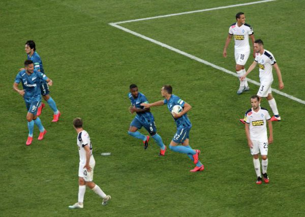 РПЛ. 24 тур. "Зеніт" переміг "Крилья", нічия "Ахмата" і "Сочі"