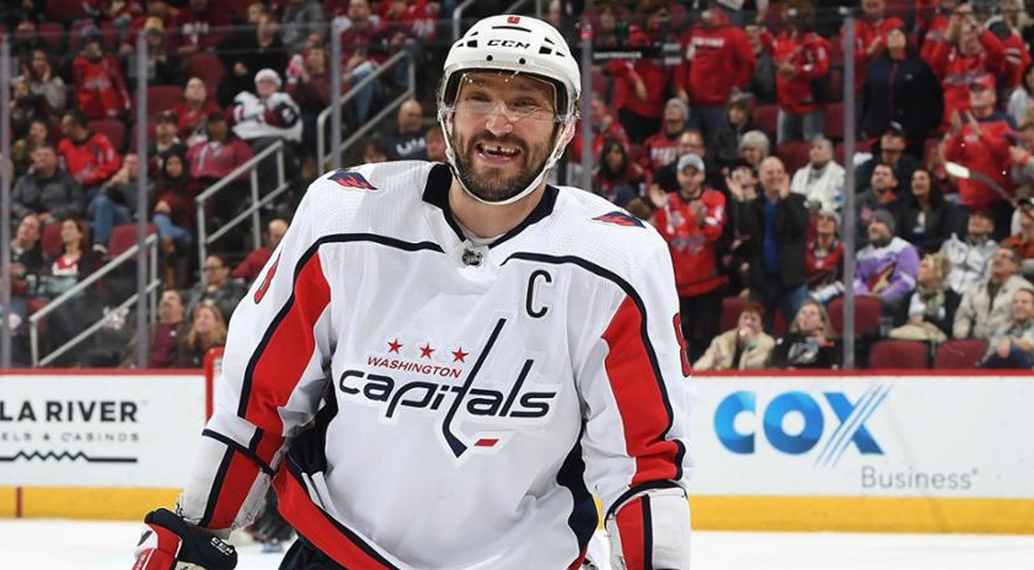 Овечкин вышел на 20-е место по голам в плей-офф НХЛ