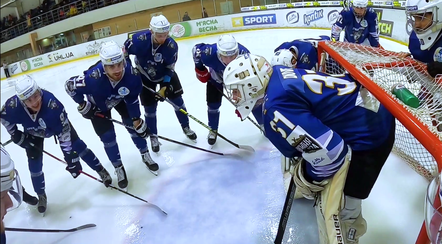 Невероятный гол глазами хоккеиста | GoPro