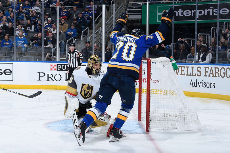 "Сент-Луис" - "Вегас" (4:2): яркое возвращение Сундквиста
