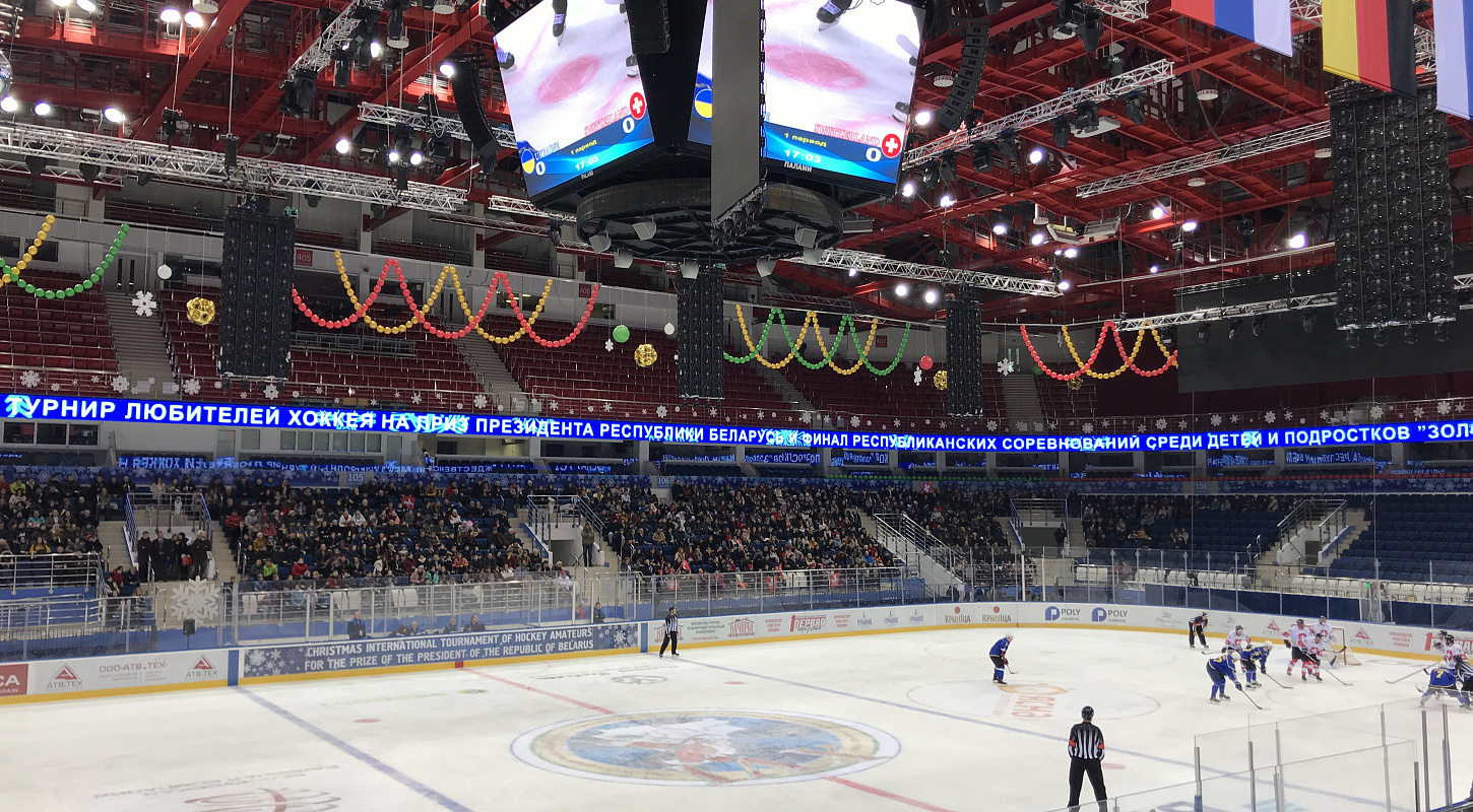 Ветеранская сборная Украины стартовала с победы над швейцарцами на Рождественском турнире в Минске