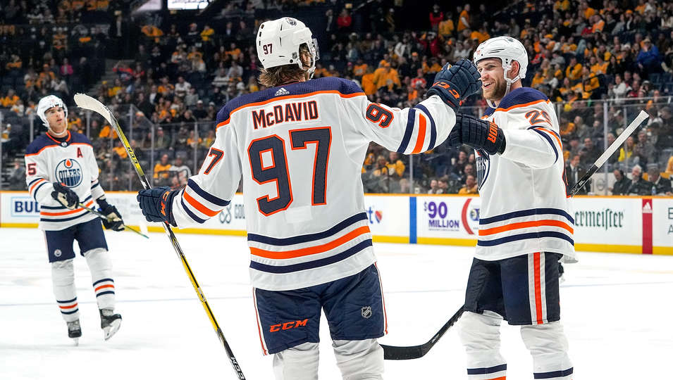 "Нэшвилл" - "Эдмонтон" (3:8): пять очков Драйзайтля и Макдэвида