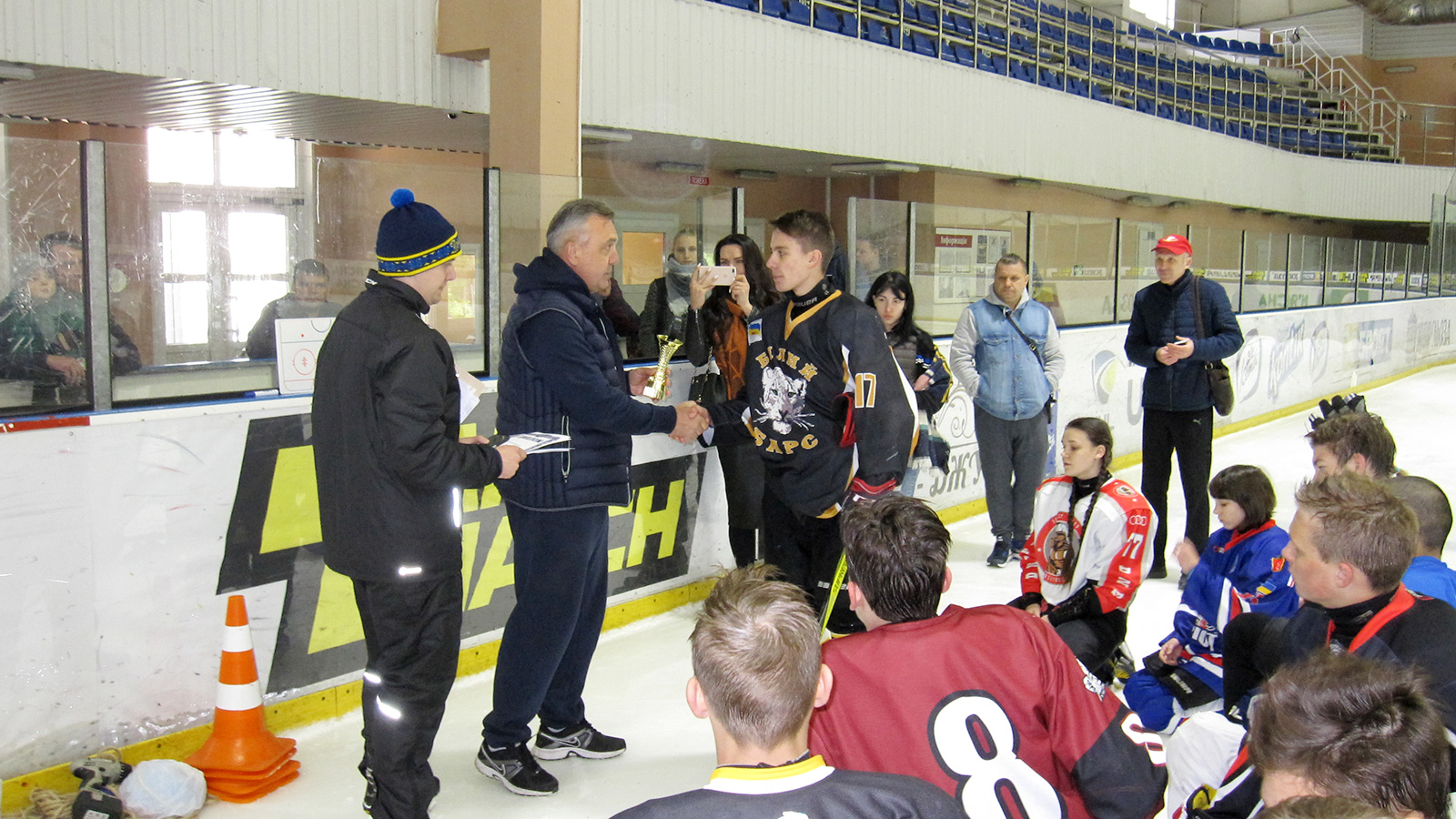 В Киеве состоялся финальный этап соревнований по хоккейному мастерству Skills Challenge
