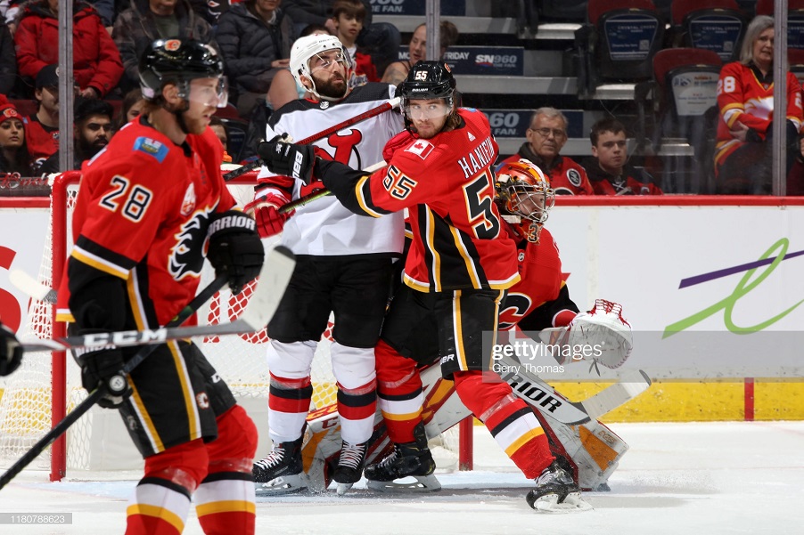 "Калгари" - "Нью-Джерси" (5:2): четыре подряд гола "Флэймз"