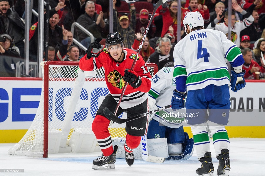 "Чикаго" - "Ванкувер" (5:2): гол и две передачи Патрика Кейна