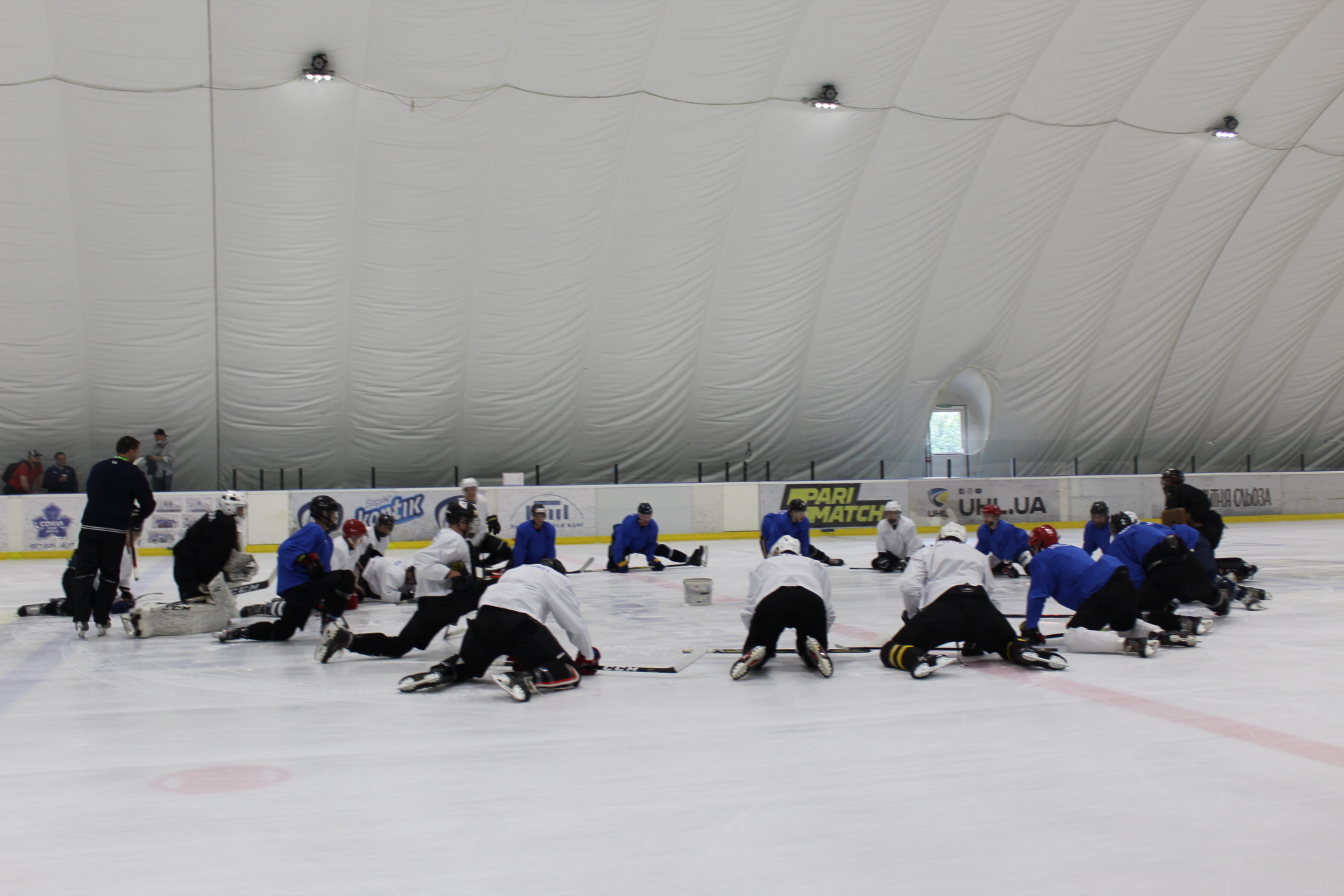 МХК «Сокол» начал сборы и провел первую тренировку