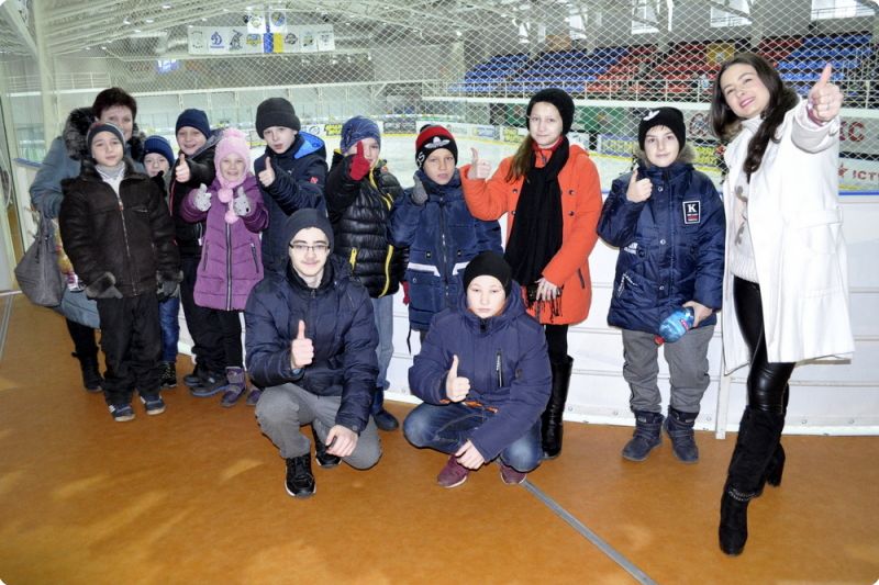 Ученики ДПС «Славутич» побывали в гостях у ХК «Кременчук»