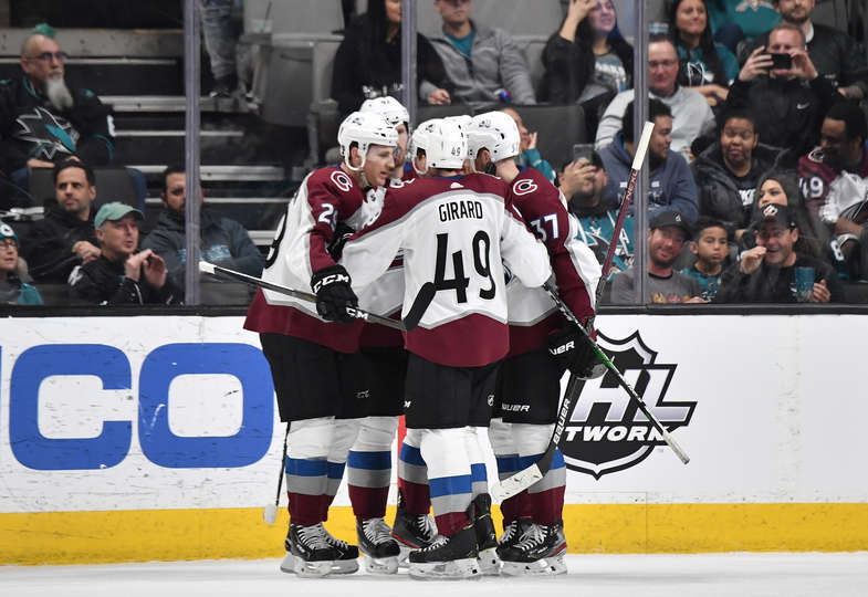 "Сан-Хосе" - "Колорадо" (3:4): "Эвеланш" не отстают от "Блюз"