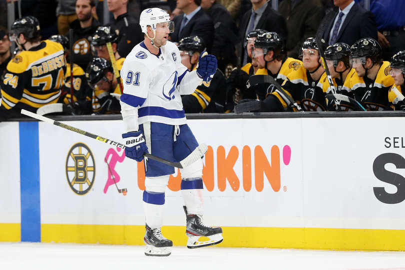 "Бостон" - "Тампа-Бэй" (3:4 Б): Василевский снова спас