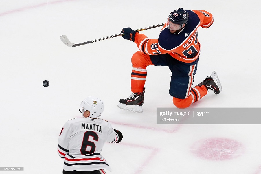 "Эдмонтон" - "Чикаго" (6:3): хет-трик Макдэвида и счет в серии 1-1