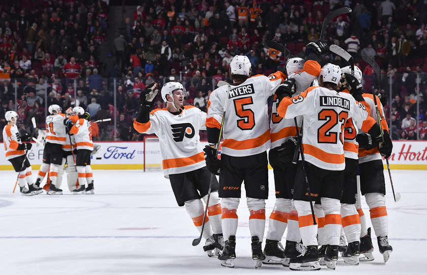 "Монреаль" - "Филадельфия" (3:4 ОТ): победный слалом Проворова