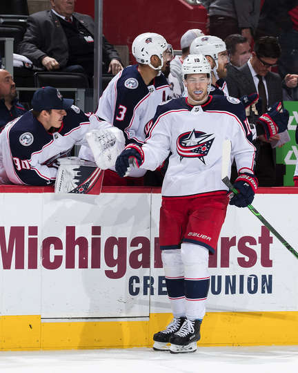 "Детройт" - "Коламбус" (3:5): серия "Блю Джекетс"