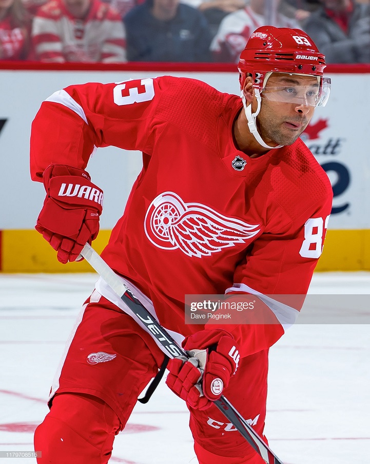 "Детройт" внес в список травмированных Дэйли,Эрикссона,Атанасиу и Нильсена