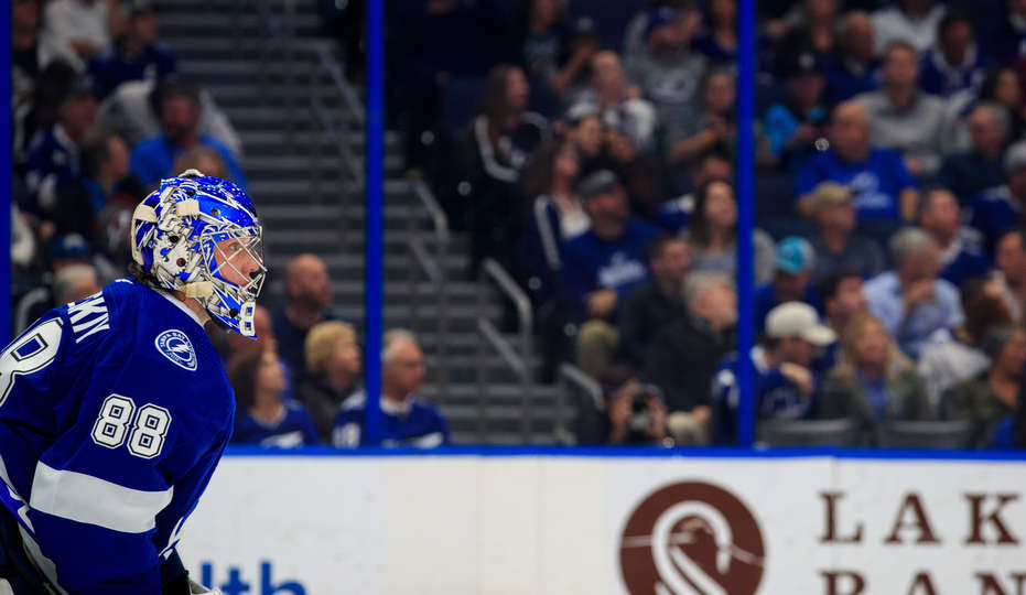 "Тампа-Бэй" - "Лос-Анджелес" (4:3 Б): победная серия Василевского