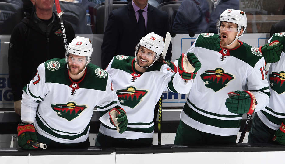 "Анахайм" - "Миннесота" (4:5 ОТ): Фиала тащит "Уайлд" в плей-офф